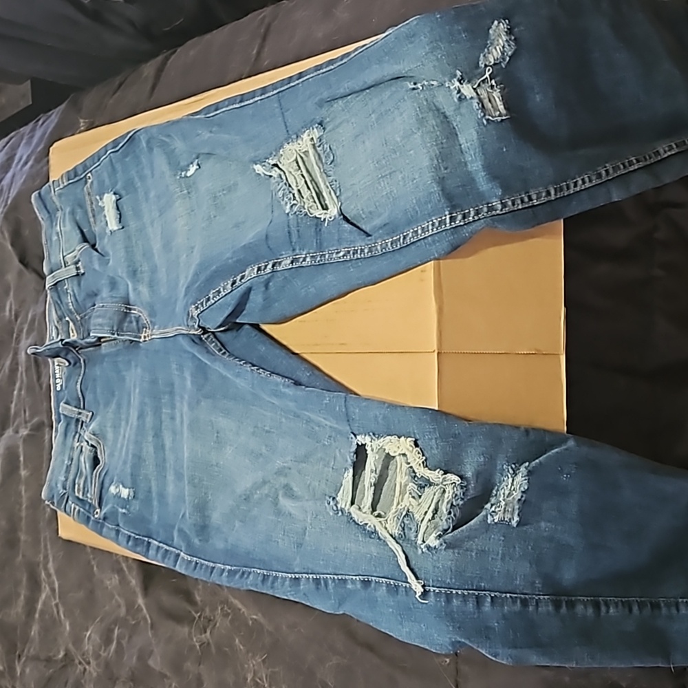 Women's Old Navy extra high rise Rockstar super skinny jeans, size 6 - Picture 2 of 5